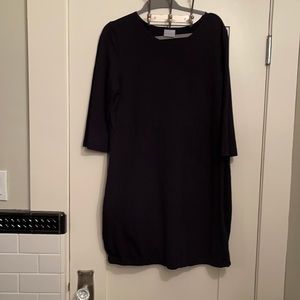 Pacific Cotton black cotton dress